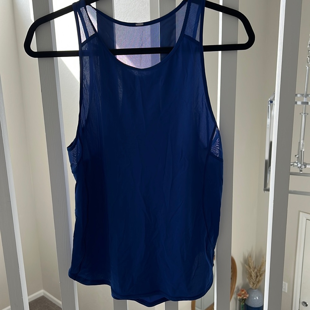 Lululemon sculpt tank top - royal blue